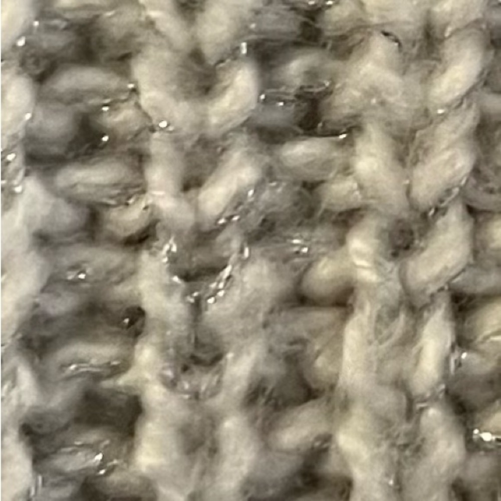 Ann Taylor Cream Knit Cardigan with Gold Buttons (Size S) - Picture 3 of 6